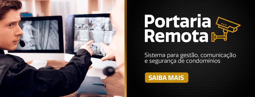 Banner dos serviços de Portaria Remota da empresa de segurança Generall